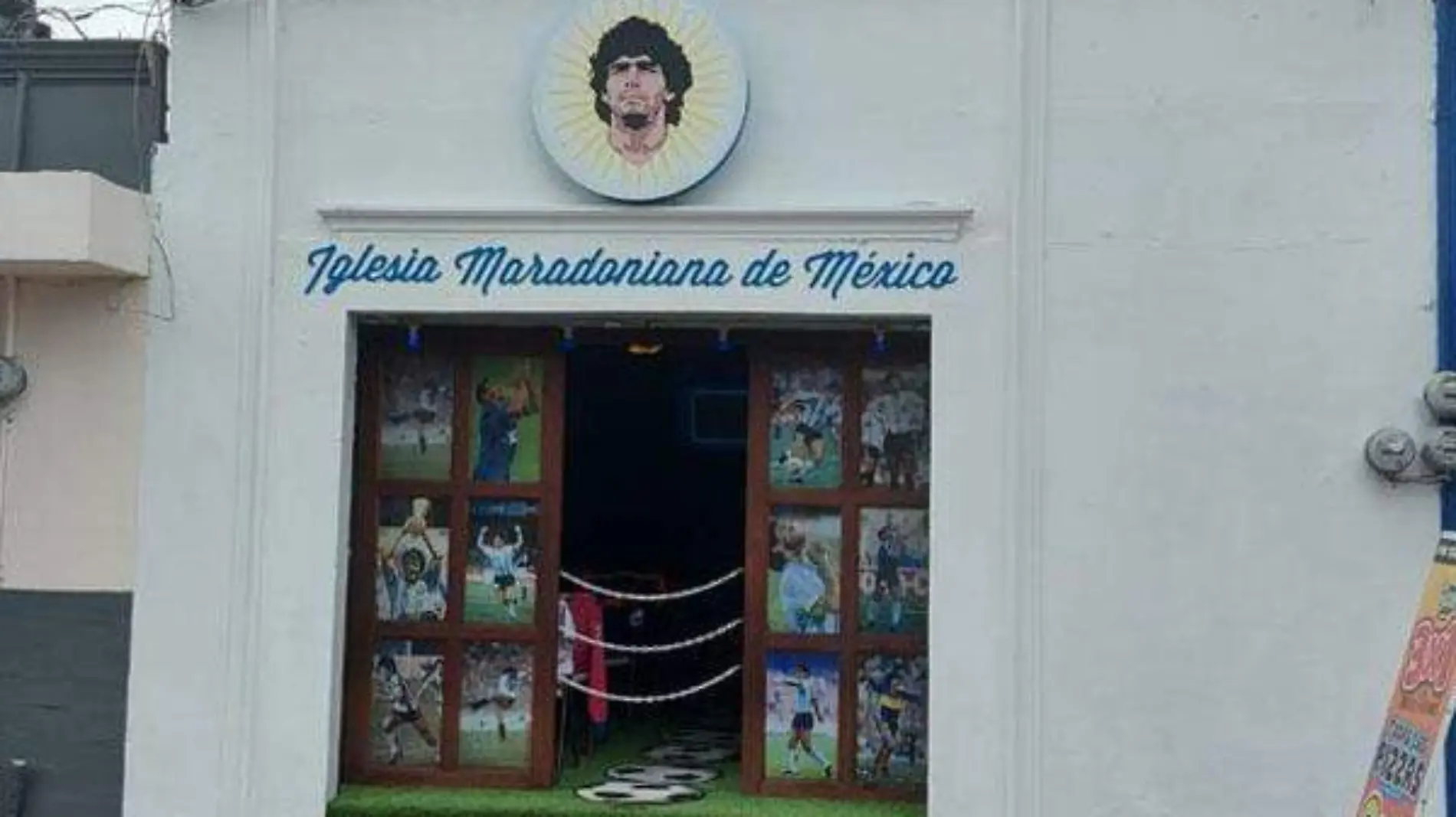 iglesia de maradona